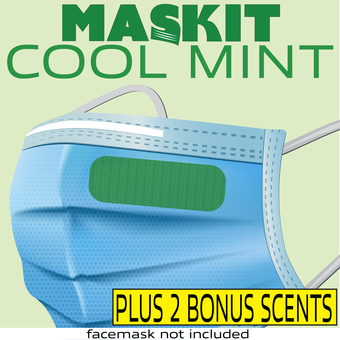 Cool Mint - MASKit - 8 pack